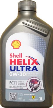 Shell Helix Ultra ECT C2/C3 0W-30 1 л фото