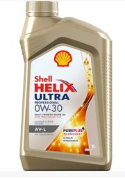 Shell Helix Ultra Professional AV 0W-30 1 л фото