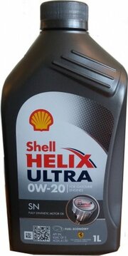 Shell Helix Ultra SN 0W-20 1 л фото