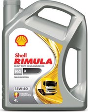 Shell Rimula R4 X 15W-40 4 л фото