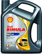 Shell Rimula R6 ME 5W-30 4 л фото