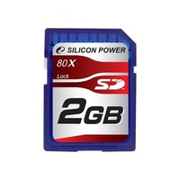 Silicon power 80X Secure Digital Card 2GB