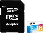 Silicon power Elite microSDHC UHS-I 16GB фото