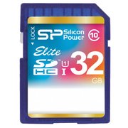 Silicon power ELITE SDHC UHS Class 1 Class 10 32GB фото