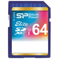 Silicon power ELITE SDXC UHS Class 1 Class 10 64GB