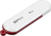 Silicon power Флешка USB LuxMini 320 8Гб, USB2.0, белый [sp008gbuf2320v1w] 571255 фото