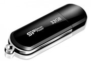 Silicon power Флешка USB LuxMini 322 32Гб, USB2.0, черный [sp032gbuf2322v1k] 571278 фото