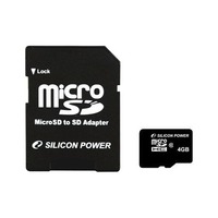 Silicon power micro SDHC Class10 4GB