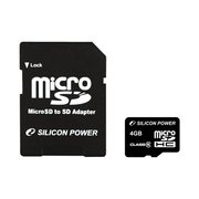 Silicon power micro SDHC Class4 4GB фото