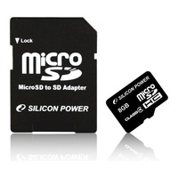 Silicon power micro SDHC Class4 8GB