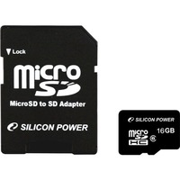 Silicon power micro SDHC Class6 16GB