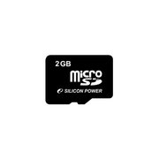 Silicon power microSD 2GB фото