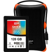 Silicon power Slim S55 Upgrade Kit 120GB фото