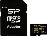 Silicon power Superior Golden A1 microSDHC SP032GBSTHDV3V1GSP 32GB фото