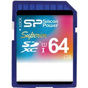 Silicon power Superior SDXC UHS Class 1 Class 10 64GB фото