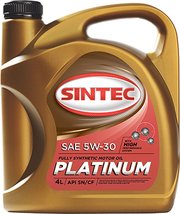 Sintec PLATINUM 5W-30 4 л фото