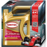 Sintec Platinum 7000 5W-30 A5/B5, Акция (4+1)L