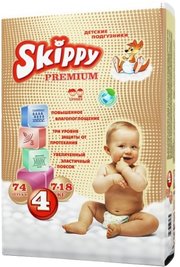 Skippy Premium 4 / 74 pcs фото