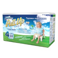 Skippy трусики Pull Up 9-14 кг (34 шт)