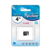 Smartbuy MicroSDHC Сlass4 4GB фото