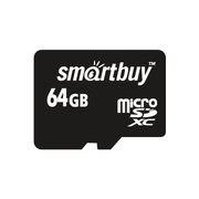 Smartbuy microSDXC 64GB Class 10 with adapter фото