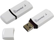 Smartbuy USB Flash Drive 8Gb - White SB8GBPN-W 571235 фото