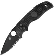 Spyderco Native 5 Combination Edge Black фото