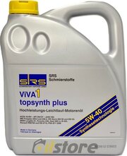 SRS VIVA 1 topsynth PLUS 5W-40 4 л фото