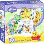 Step Puzzle Медвежонок Винни. Мемо-Puzzle 76202 фото