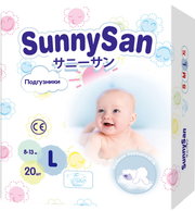 SunnySan Diapers L / 20 pcs фото