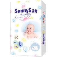 Sunnysan Diapers L / 54 pcs