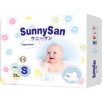 Sunnysan Diapers S / 26 pcs