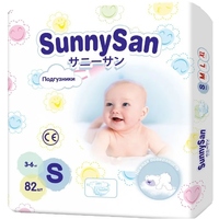 Sunnysan Diapers S / 82 pcs