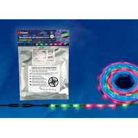 Uniel ULS-F20-5050-30LED/m-10mm-IP65-DC12V-7,2W/m-10M-RGB Smart