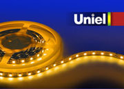 Uniel ULS-5050-60LED/m-10mm-IP20-DC12V-14,4W/m-5M-YELLOW фото