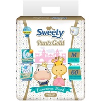 Sweety Pantz Gold M / 60 pcs