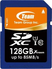 Teamgroup Xtreem SDXC class 10 UHS-1 85MB/s 128GB фото