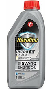 Texaco HAVOLINE ULTRA S 5W-40 1 л фото