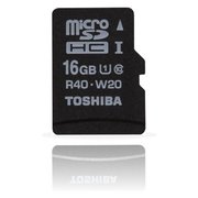 Toshiba microSDHC UHS I 16GB фото