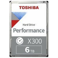 Toshiba X300 HDWR160UZSVA, 6ТБ, HDD, SATA III, 3.5