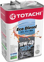 Totachi Eco Diesel 10W-40 4 л фото