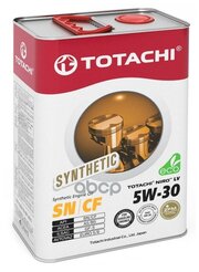 TOTACHI NIRO LV Synthetic API SN ILSAC GF-5 5W30 4л. фото