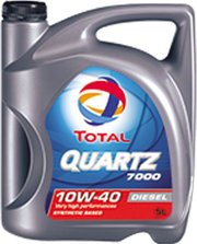 Total QUARTZ 7000 DIESEL 10W-40 5 л фото