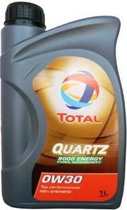 Total QUARTZ 9000 ENERGY 0W-30 1 л фото