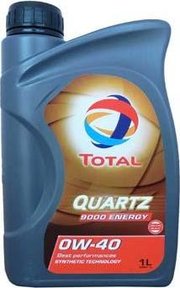 Total QUARTZ 9000 ENERGY 0W-40 1 л фото