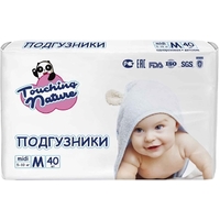 Touching nature Diapers M / 40 pcs