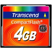 Transcend 133x CompactFlash Card 4GB фото