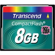 Transcend 266x CompactFlash Card 8GB фото