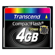 Transcend 300x CompactFlash Card 4GB фото