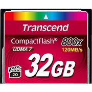 Transcend 800x CompactFlash Premium 32GB фото